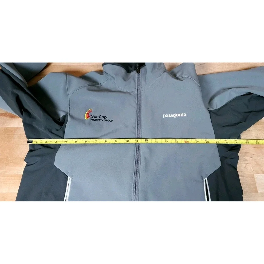 Patagonia Forge Adze Hybrid Soft‎ Shell Polartec Gray Mens Medium